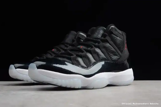 Official Maikesneakers mens Retro Jordan 11 black Air 378037-002 